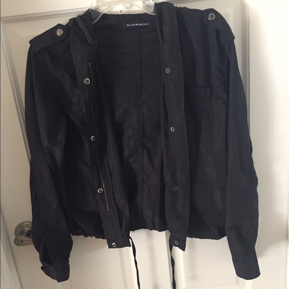Brandy Melville Cropped Windbreaker